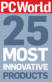 PCWorld 25 Most Innovative Products Logo