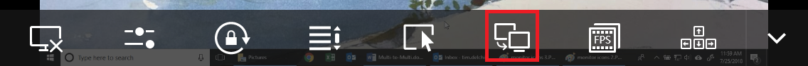 Splashtop Multi Monitor UI