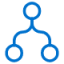 Connected dots icon